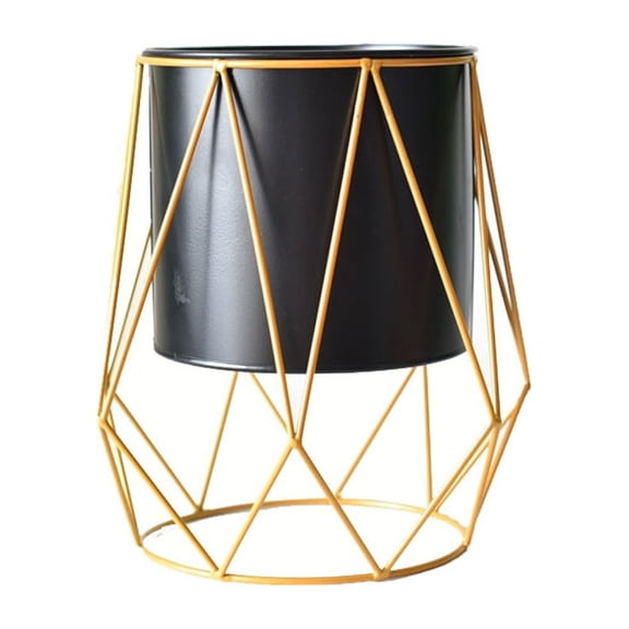 Zeiwohndc Nordic Geometric Planter Flower Pot Succulent Plant Container Display Holder Ornaments Home Office Decor