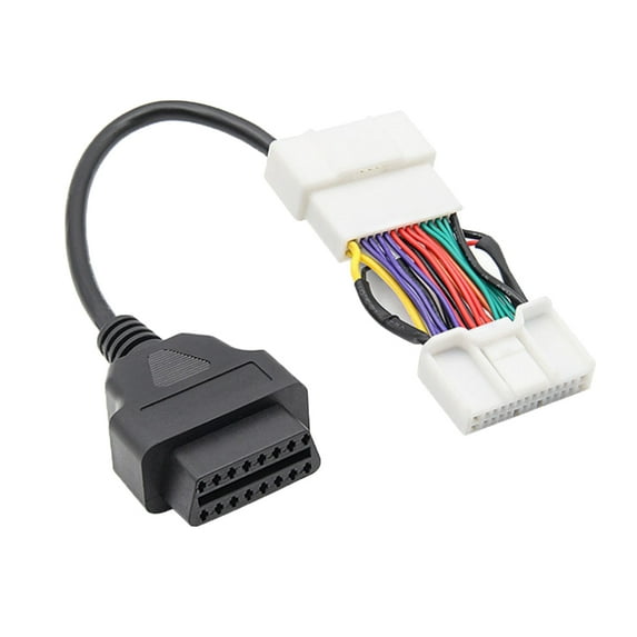 Zeiwohndc OBD2 Connector Scanner For Motorbike Diagnostic Adapter Converter Cables