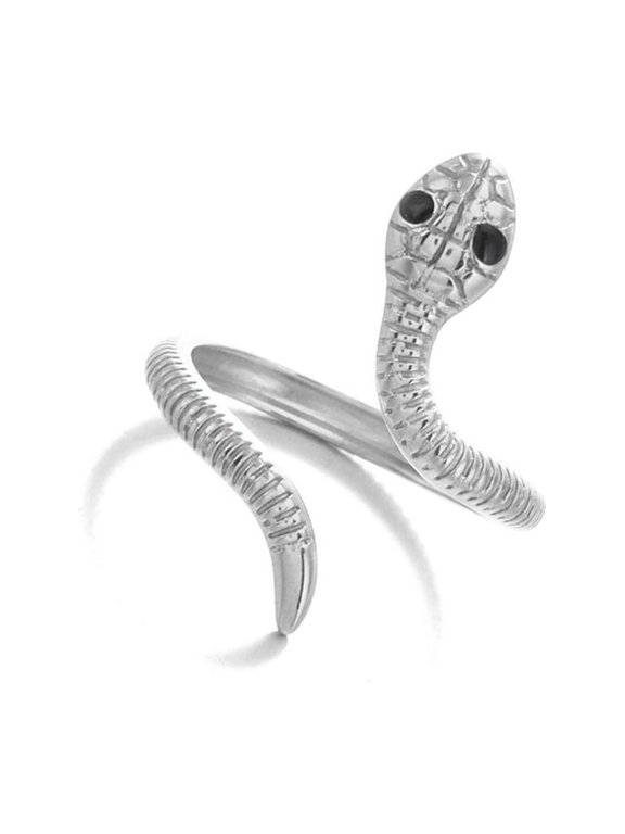 Open Ended Snake Rings Reusable Stainless Steel Body Jewelry