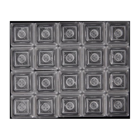 Zeiwohndc PBT Keycaps DSA 1u Blank Printed Keycaps For Gaming Mechanical Keyboard