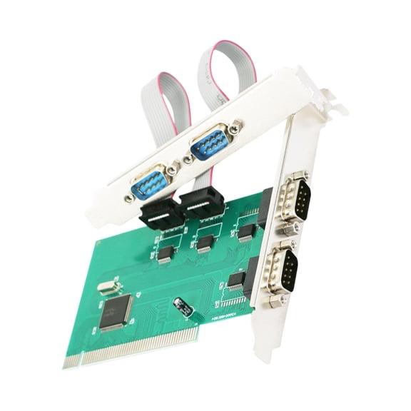 Zeiwohndc PCIe Serial and Parallel Port Expansion Card for Modern Desktop PC