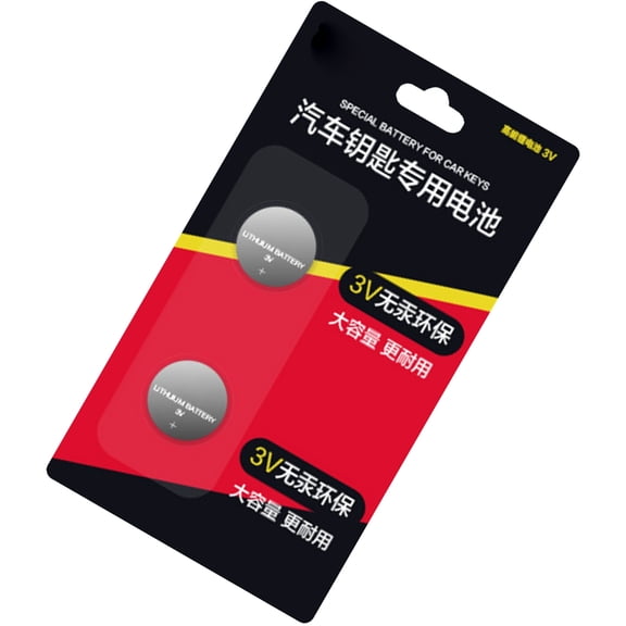 Zeiwohndc Pack Of 2 CR2032 Lithium Button Cells Battery 3V for Car Key and Scale