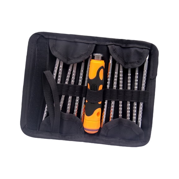 Zeiwohndc Pack of 13 Retractable Double Ended Screwdriver Bits Set for Home and Auto Repair