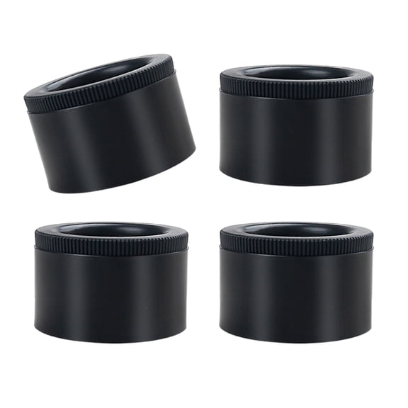 Zeiwohndc Pack of 4 Adjustable Furniture Legs Plastic Leveling Feet for Cabinet Table