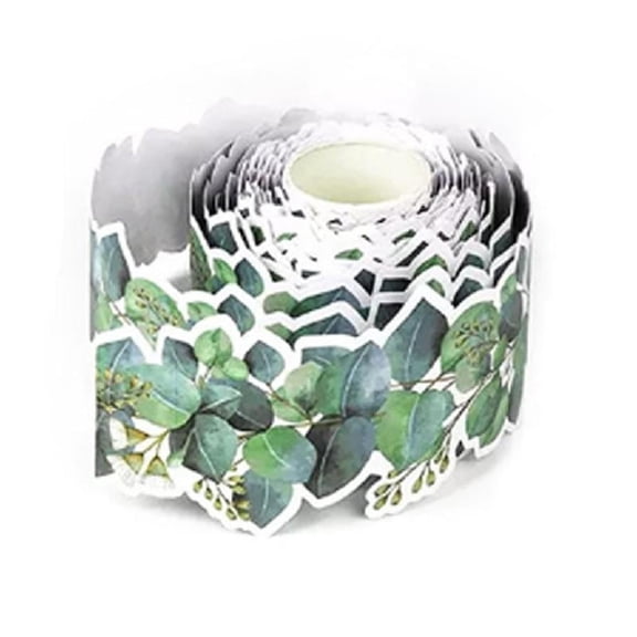 Zeiwohndc Plant Leaf Border Trim for School Party Classroom Whiteboards Chalkboard