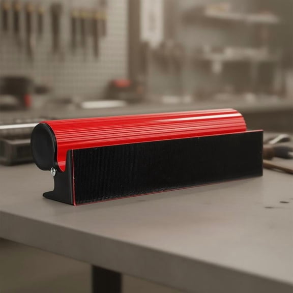 Zeiwohndc Plastic Sanding Frame with Comfortable Handle Sandpaper Grinding Holder