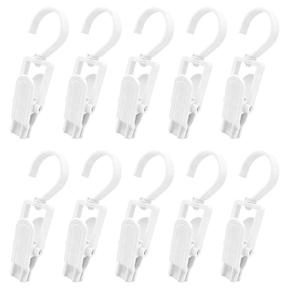 Zeiwohndc Plastic Towel Clips Space Saving Solution for Clothesline Office Desk Storage