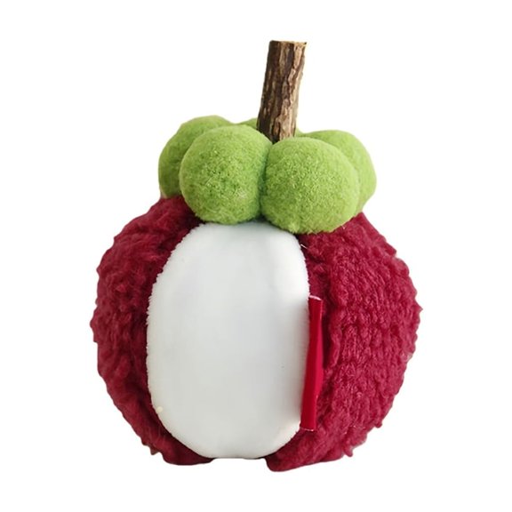 Zeiwohndc Plush Fruit Cats Dog Teething Chew Toy Encourages Physical Activity Chew Safe