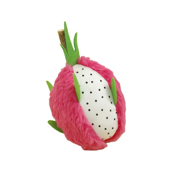 Zeiwohndc Plush Fruit Cats Dog Teething Chew Toy Encourages Physical Activity Chew Safe