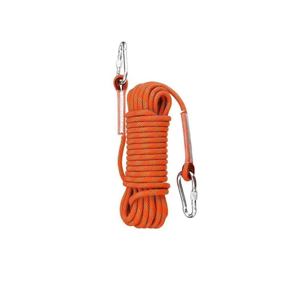 Zeiwohndc Polyester 10m Climbing Rope Waterproof Design for Climbing and Abseiling