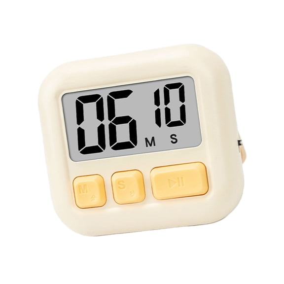 Zeiwohndc Portable Kitchens Baking Magnetic Timer Accurate Timekeeping Battery Operated