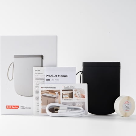 Zeiwohndc Portable Label Maker Machine With Tape D11 Thermal Label Printer