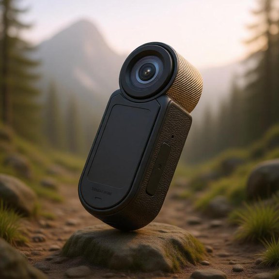 Zeiwohndc Portable Mini Digital Camera Lightweight Video Recorder 2.7K Resolution