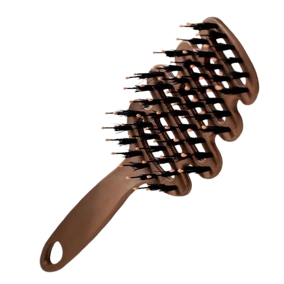 Zeiwohndc Portable Vent Hairbrush Smooth Combing Experience Construction For Curly Locks