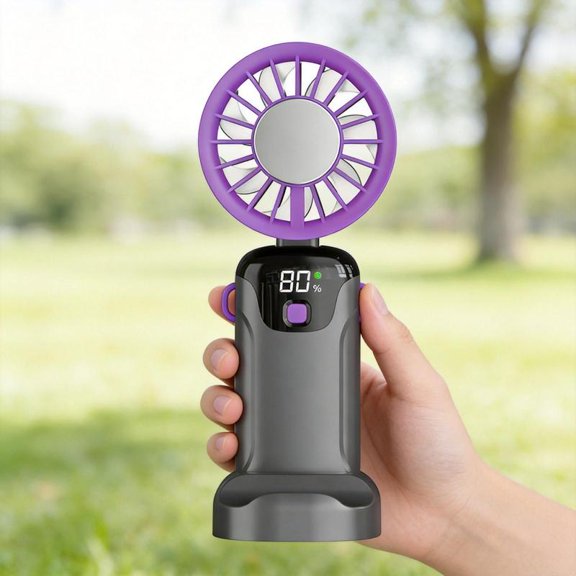 Zeiwohndc Powerful Blade Less Fan With 8 Hours Continuous Working Time