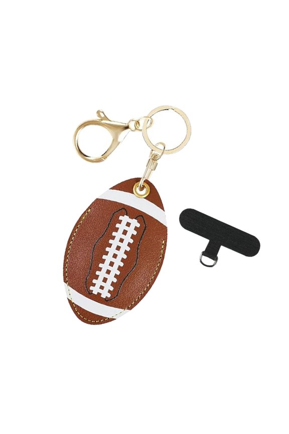 Practical Key Chain PU Leather and Alloy for Access Card Holder Waterproof