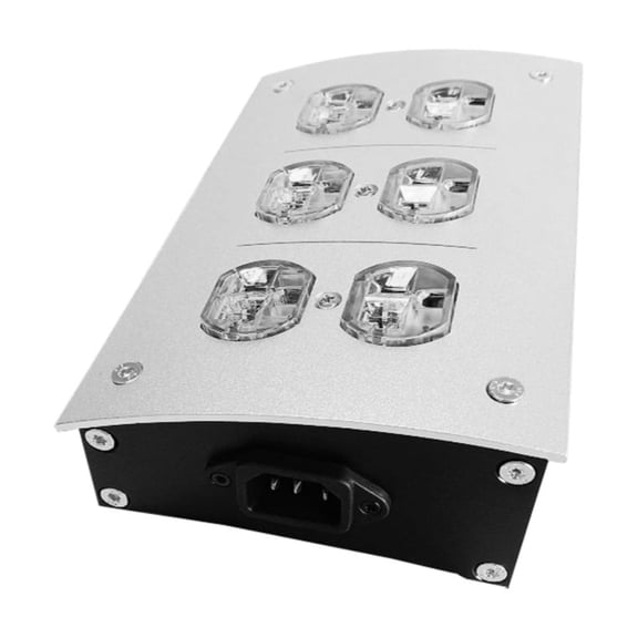 Zeiwohndc Premium Auditory Power Conditioner 6 Port 110V Clean Electricity Supply