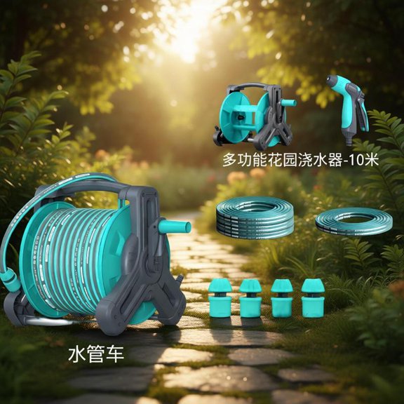 Zeiwohndc Premium Garden Hose Add On Ergonomic Grip permanent PVC Make