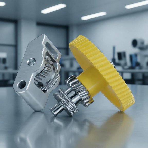 Zeiwohndc Premium Hardened Steel Gear Assembly With Plating For P2S 3D Printing