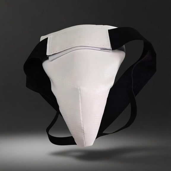 Zeiwohndc Premium Thicken Groin Cup PU Texture for Martial Art Athletes and Fighter