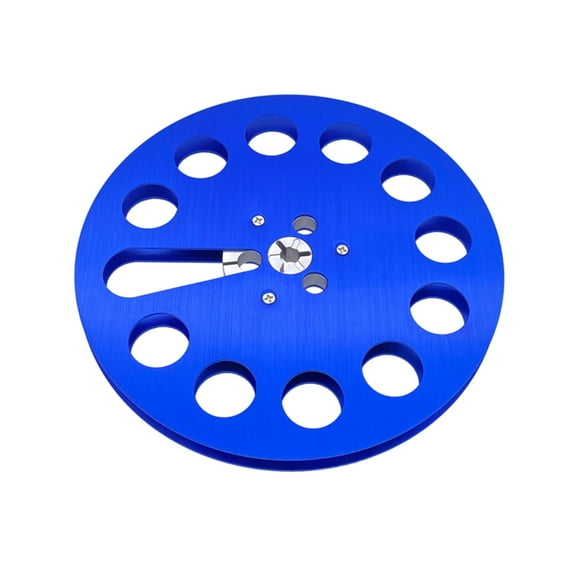 Zeiwohndc Professional Grade 7Inch Magnetic Tape Reel Anodized Aluminum Empty Spool