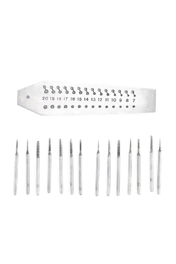 Professional Watch Repair Tool Screw Plate Taps For Watch Jewelry Maintenance