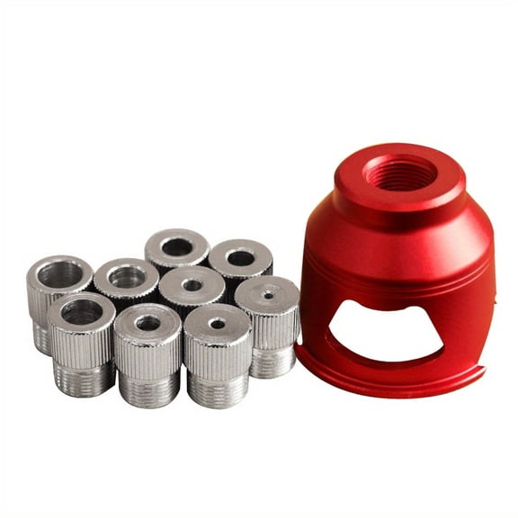 Zeiwohndc Professional Wood Boring Positioning Tool 2 Exchangeable 10mm Drill Bushings