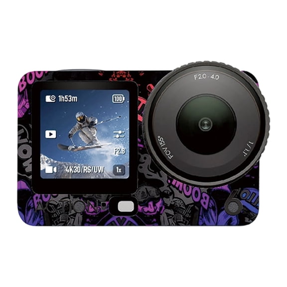 Zeiwohndc Protective Film Anti Scratch Decals for Action 6 Camera Enhances Durability