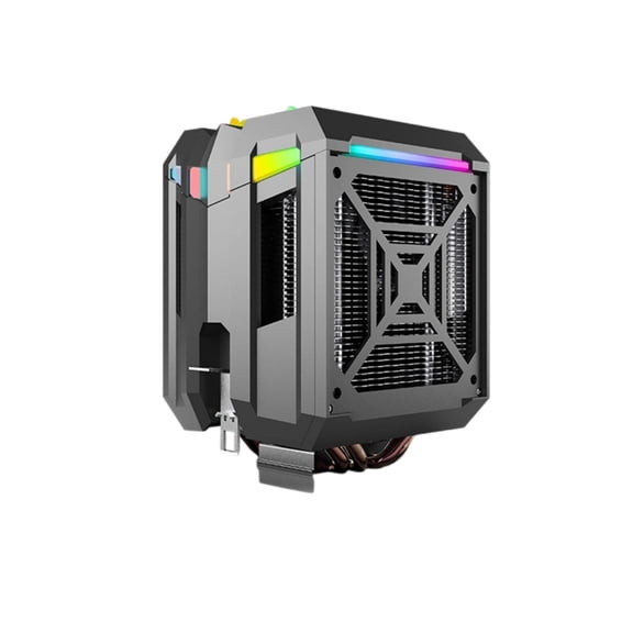 Zeiwohndc Quiet Action CPU Tower Refrigerator 4 Bronze Conduits ARGB Fan PWM Control