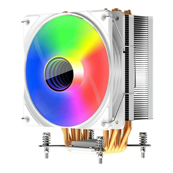 Zeiwohndc RGB LED Case Fan,Quiet Edition Airflows Multicolored CPU Radiators