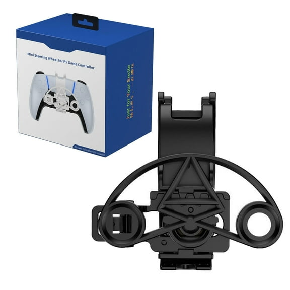 Zeiwohndc Realistic Driving Feel Mini Wheel Racing Wheel Component Part for P5 Gamepad