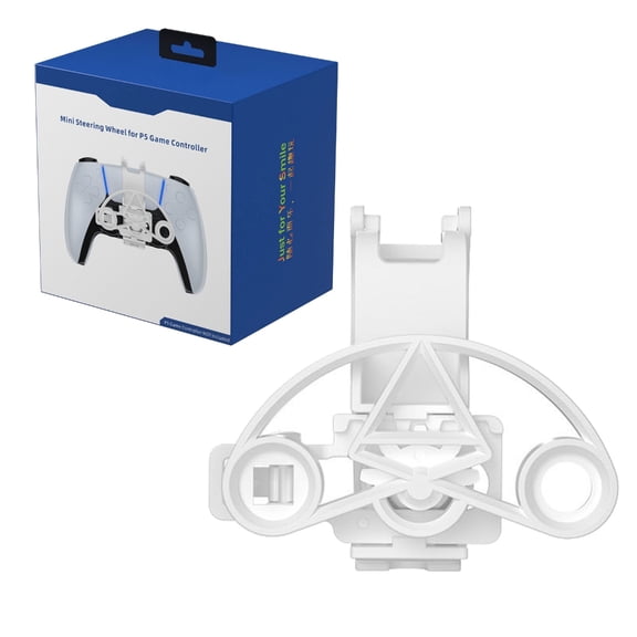 Zeiwohndc Realistic Driving Feel Mini Wheel Racing Wheel Component Part for P5 Gamepad