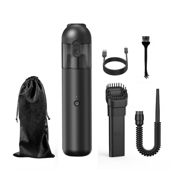 Zeiwohndc Rechargeable Air Duster Handheld Vacuum Cleaner Cordless for Car Home PC