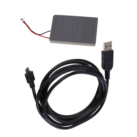 Zeiwohndc Rechargeable Battery 2000mAh for P4 Slim/Pro Controller with USB Power Cable