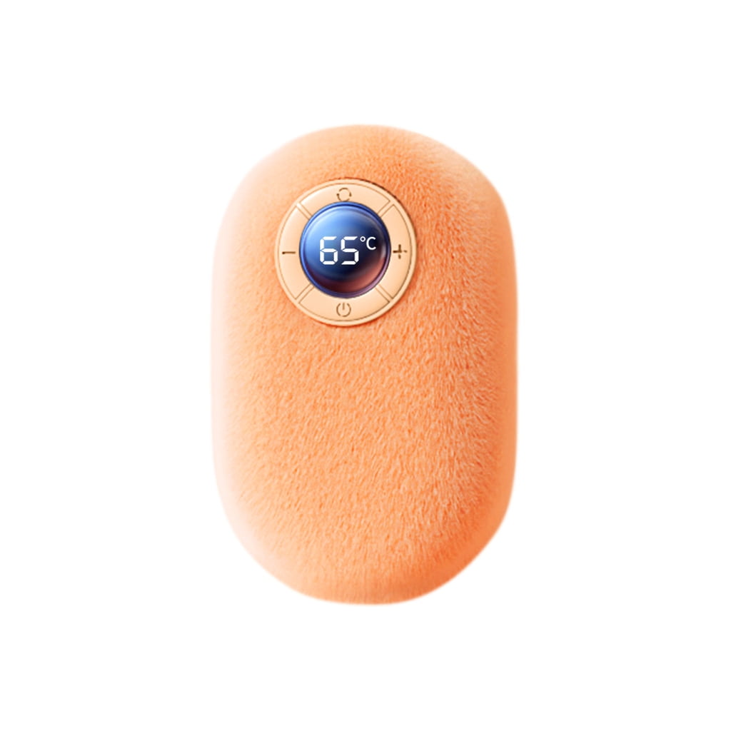 Zeiwohndc Rechargeable Plush Hand Warmer Heating Pad For Camping Winter Activities
