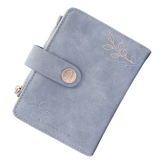 Zeiwohndc Refillable Planner With 5 Rings PU Leather Binder Cover with Zippered Pocket