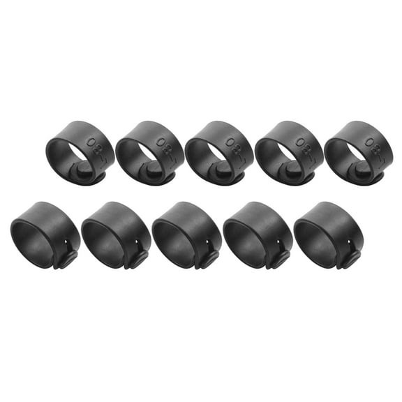 Zeiwohndc Releasable Cable Ties Rubber Fastening Reusable Cable Tie for Motorbike Line