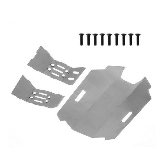Zeiwohndc Remote Control Crawlers Car Skid Plate Chassis Plate Detachable Car Parts
