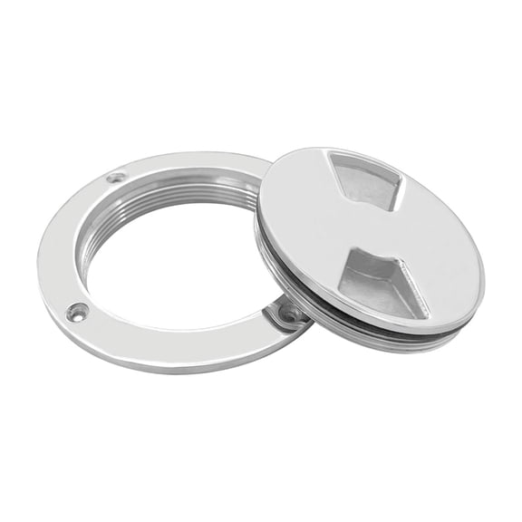 Zeiwohndc Removable Marine Round Deck Plate For Boats Yachts Saltwater Corrosion Protection