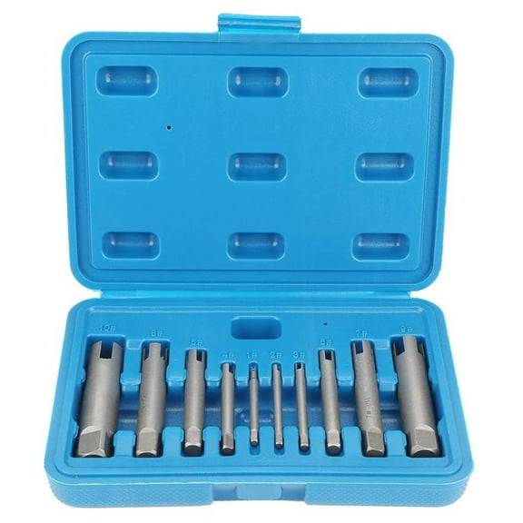 Zeiwohndc Remover Kit Tap Extractors Set for Removing Rusted, Broken, Corroded Screws
