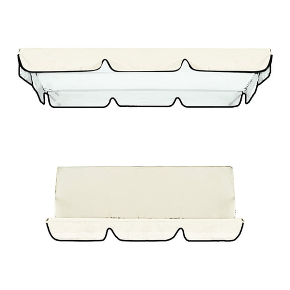 Zeiwohndc Replacement Outdoor Swing Canopy Cover Easy Installation All Season Use