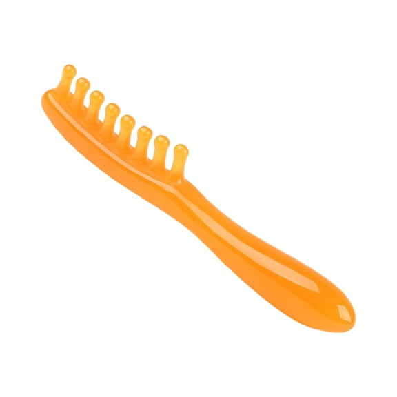 Zeiwohndc Resin Scalp Massage Comb Head Massage Scraper Tool and Neck Relaxation