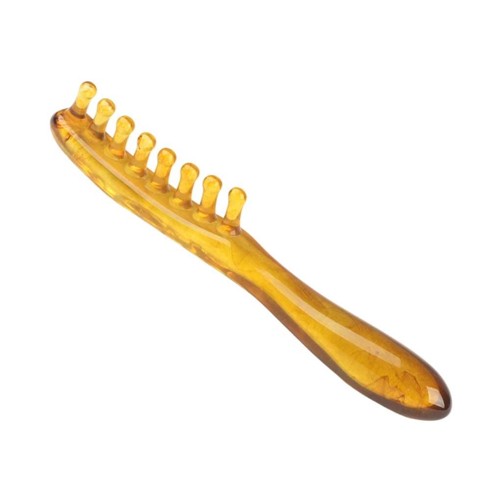 Zeiwohndc Resin Scalp Massage Comb Head Massage Scraper Tool and Neck ...
