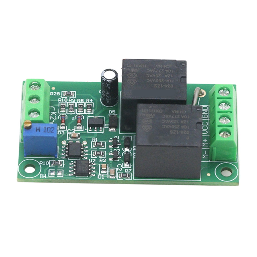 Zeiwohndc Reversible Rotation 24V Motor Controller for Various Motor ...