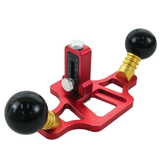 Zeiwohndc Router Plane Convenient Depth Adjusting Screw Nut Handheld Router Planer