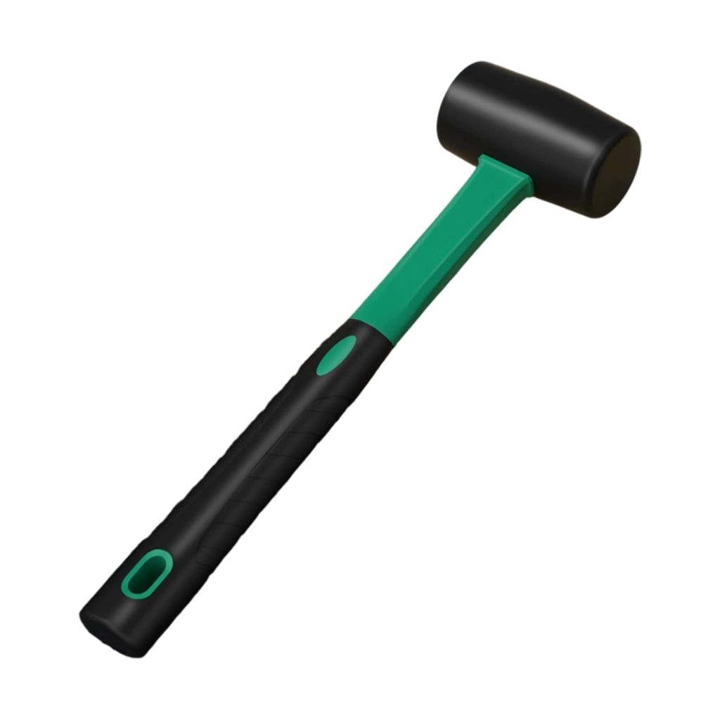 Zeiwohndc Rubber Hammer Mallets With Textured Handle For Secure Tile Adjustment Work