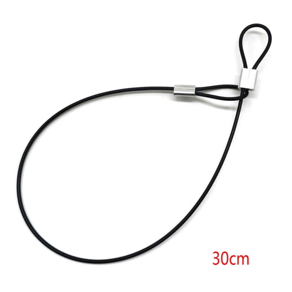 Zeiwohndc Safety Strap Stainless Steel Tether Lanyard Wrist Hand 30cm For Camera New