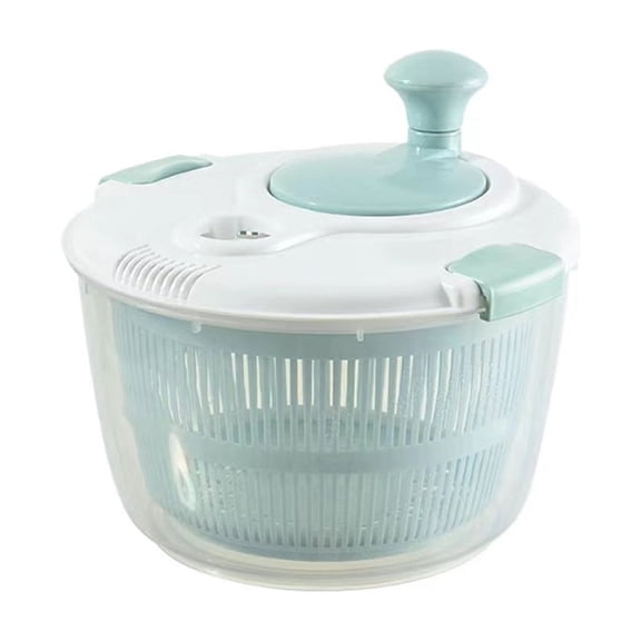 Zeiwohndc Salad Spinner Large Capacity Bowl Efficient Drying for Vegetables Greens
