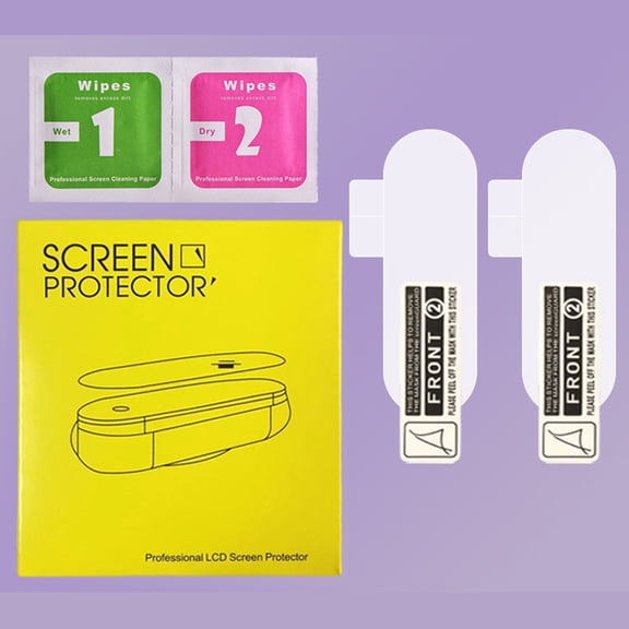 Zeiwohndc Screen Protector for Mi Band 6 5 4 Anti-scratch Bubble Free Ultra Shatterproof