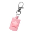 thumbnail image 1 of Zeiwohndc Silicone Lip Gloss Keychain Charm 6 Colors Portable Fashion Accessory, 1 of 8